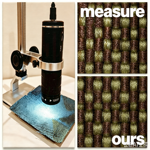 Representative figure from Fiber-level Woven Fabric Capture from a Single Microscopic Image